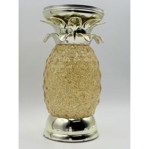 Bath & Body Works Pineapple Light Up Glitter Candle Holder Pedestal